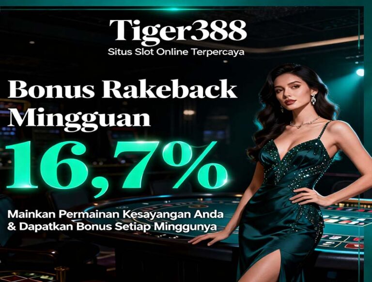 Tiger388 Slot BSI Online Paling Aman Untuk Pemain